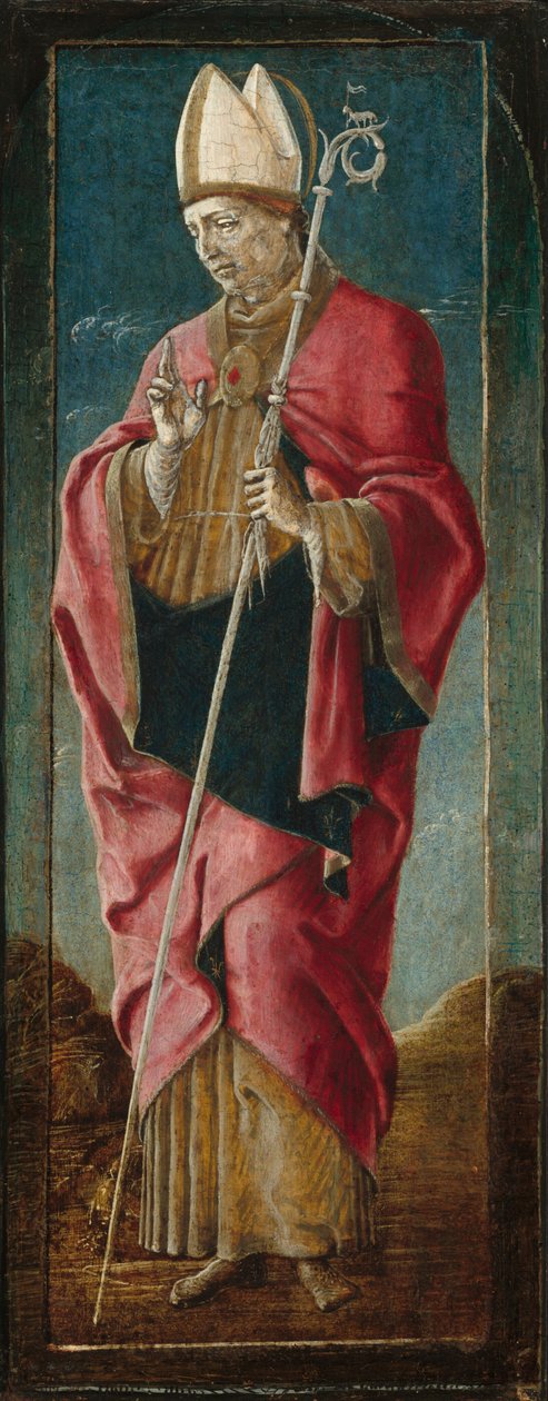 Saint Louis z Toulouse, c. 14701480. od Cosmè Tura