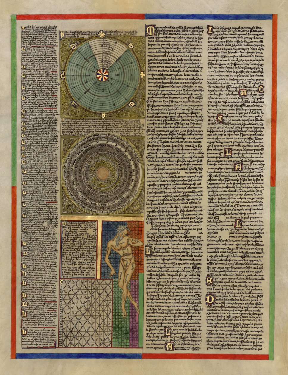 List 1 katalánského atlasu od Abraham Cresques