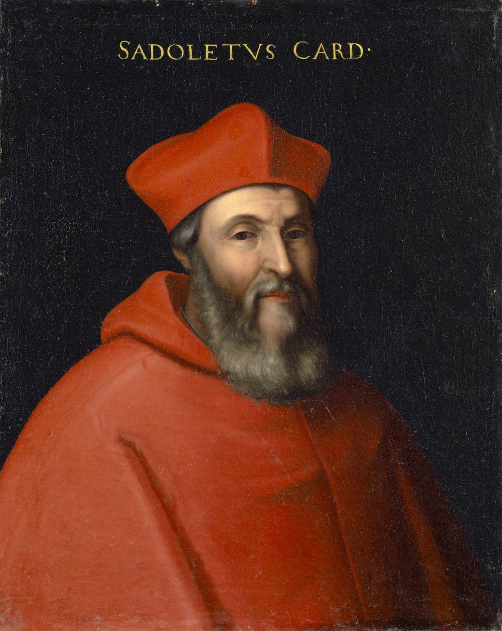 Portrét Jacopa Sadoleta, kolem roku 1560 od Cristofano dell Altissimo