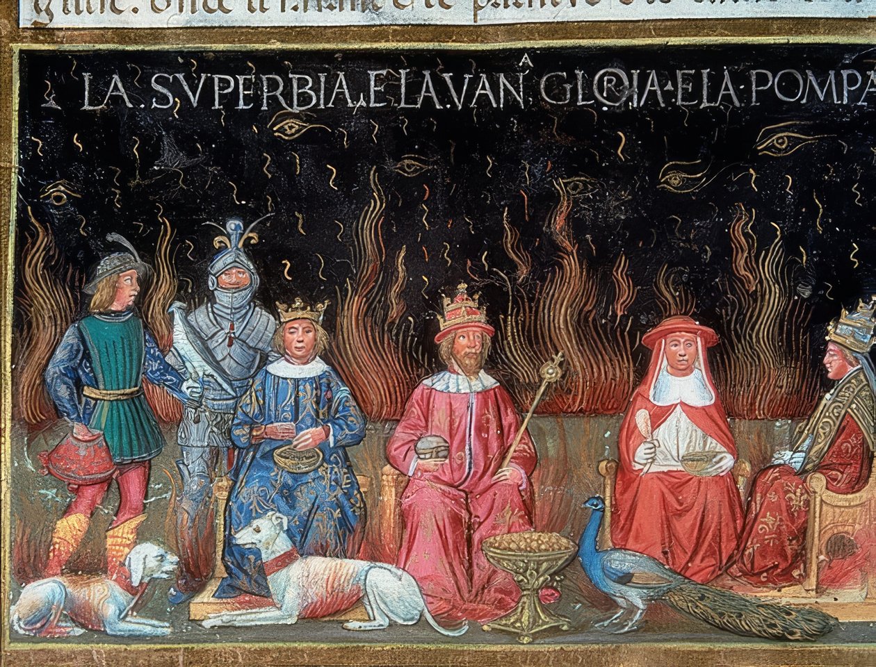Vyznání hříšníků (c.153v). 1476 od Cristoforo De Predis