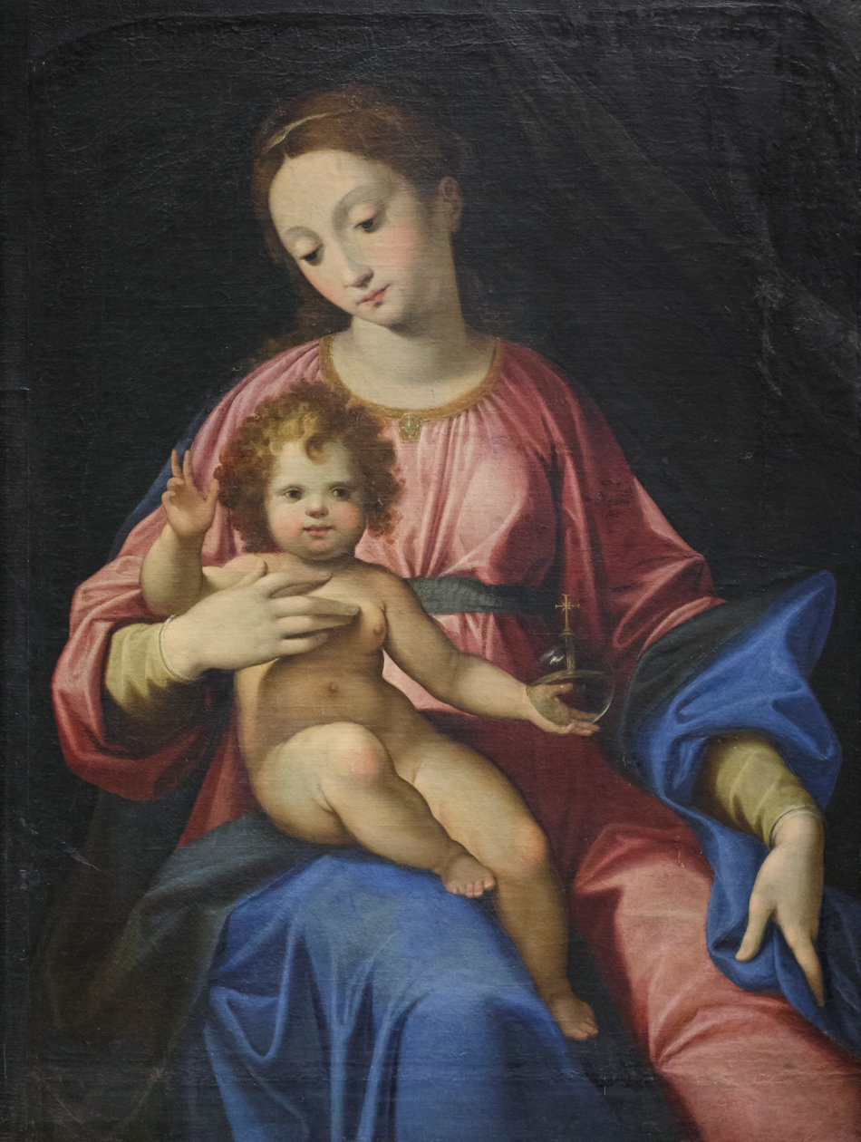 Madona s dítětem od Cristoforo Roncalli
