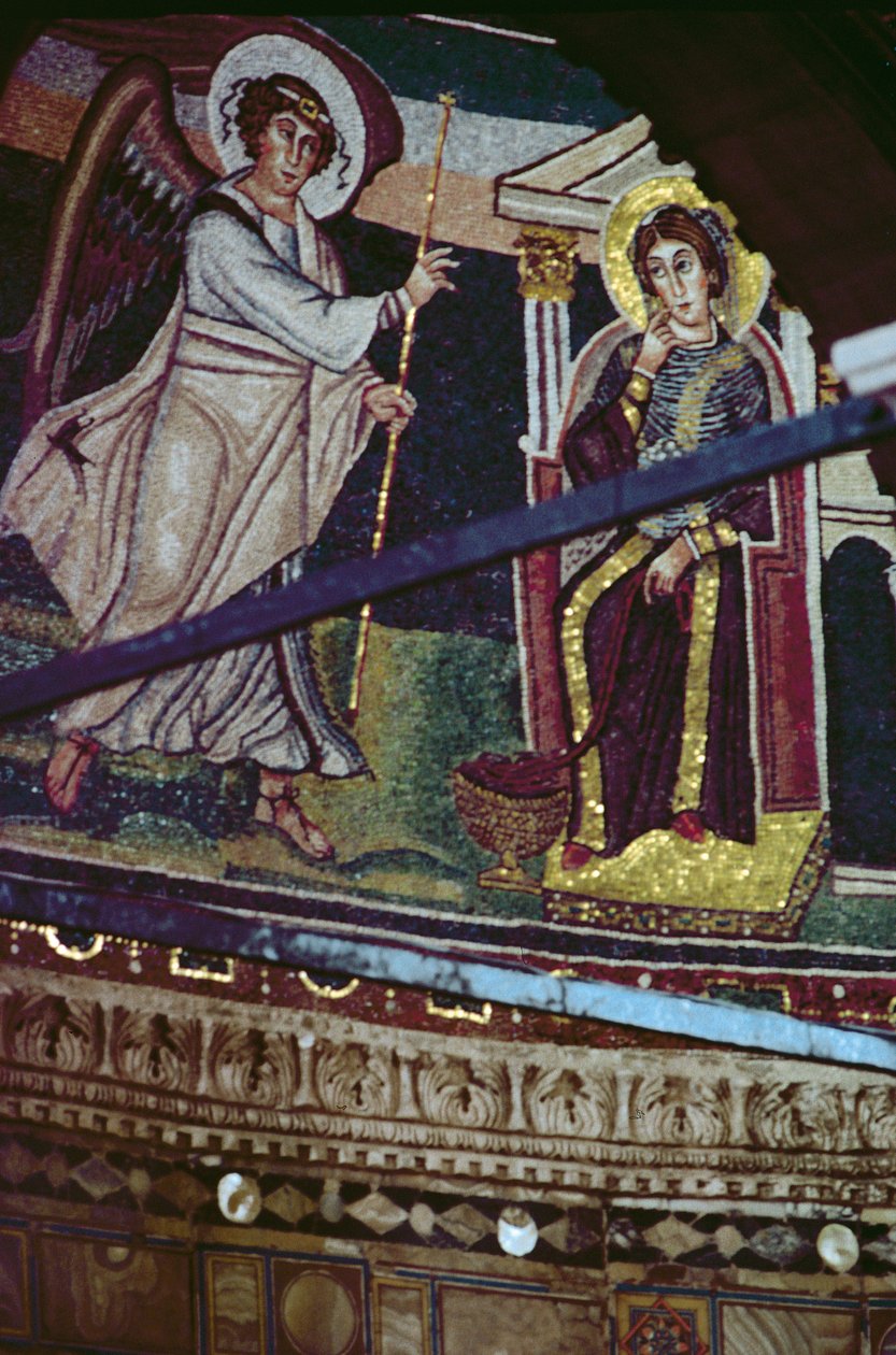 Zvěstování, c.540 (mozaika) od Croatian School
