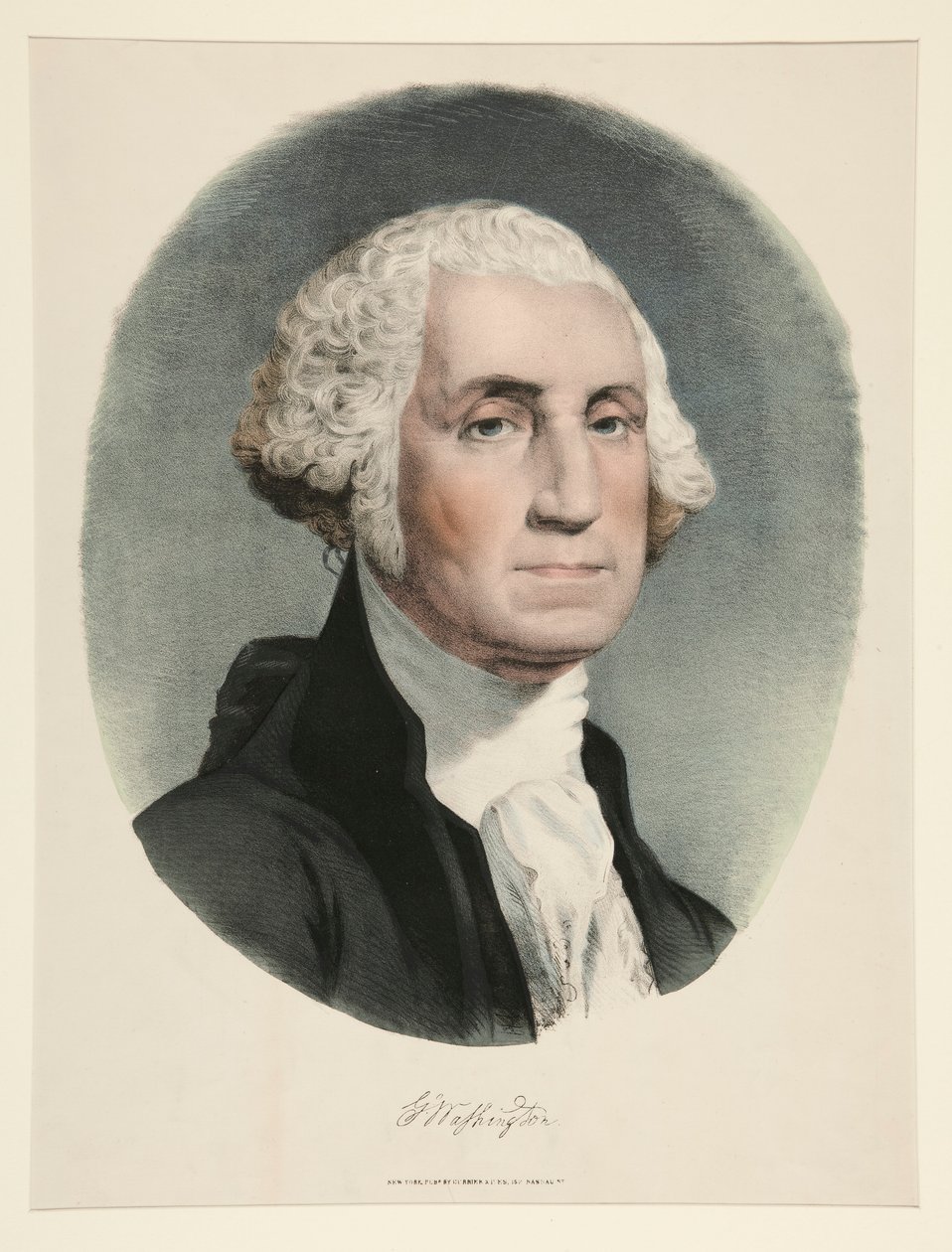 Jít. Washington od Currier and Ives