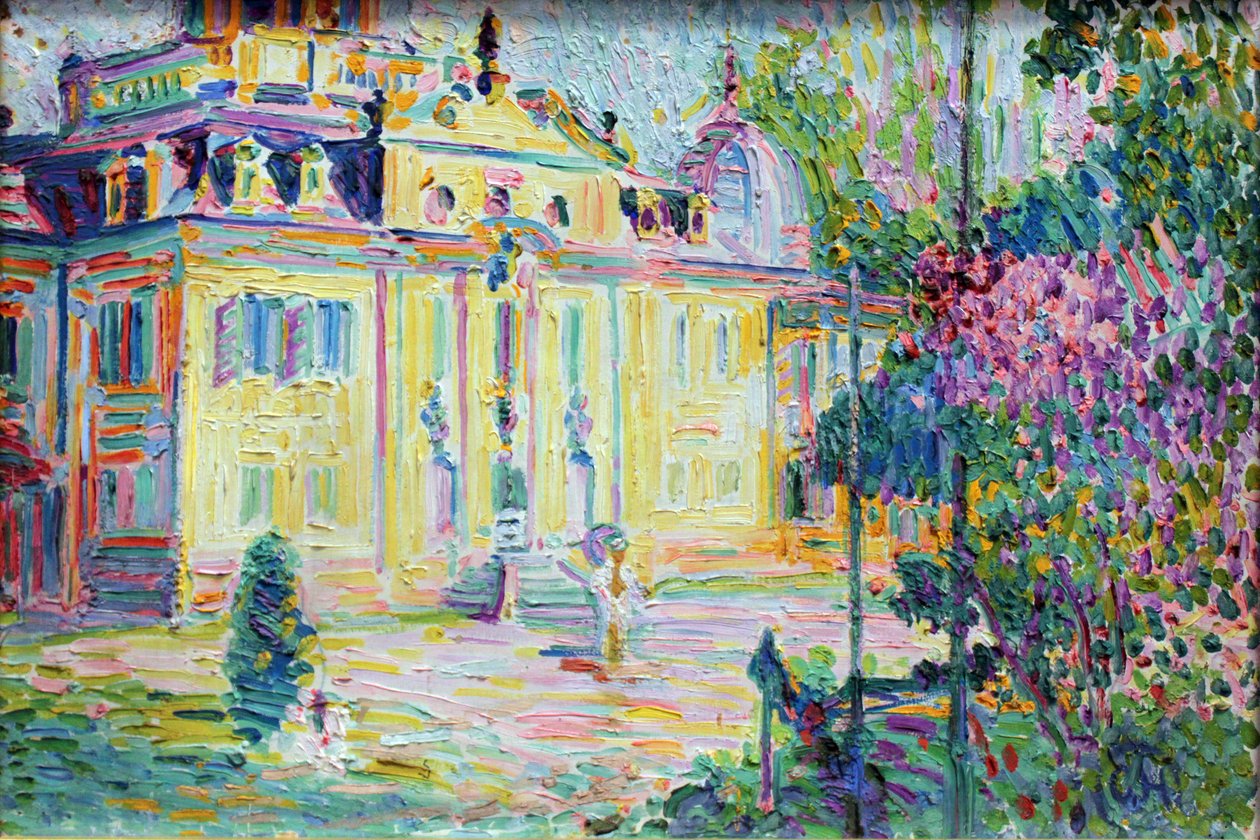 Palác Belvedere poblíž Výmaru od Curt Herrmann