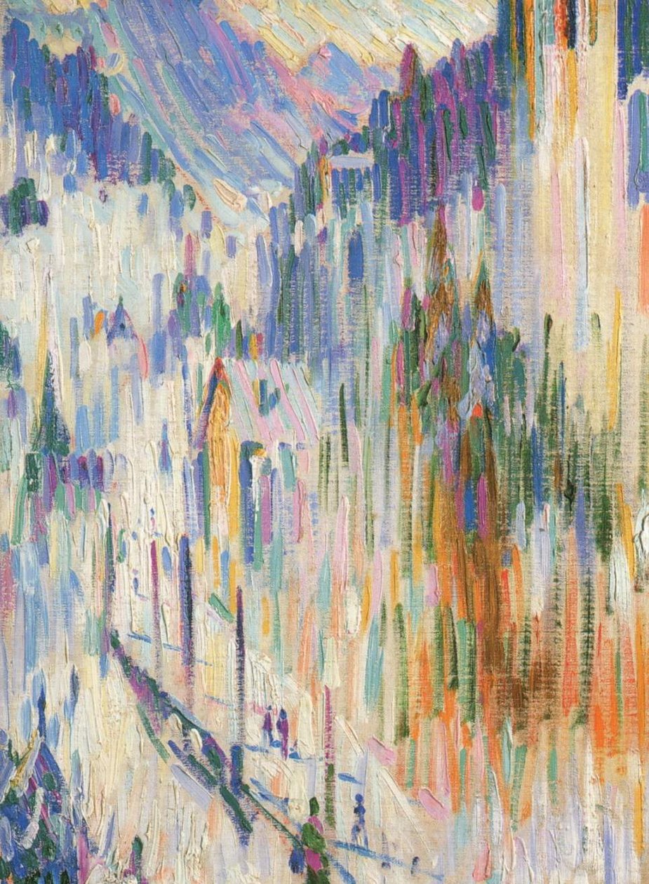 St. Moritz im Winter od Curt Herrmann