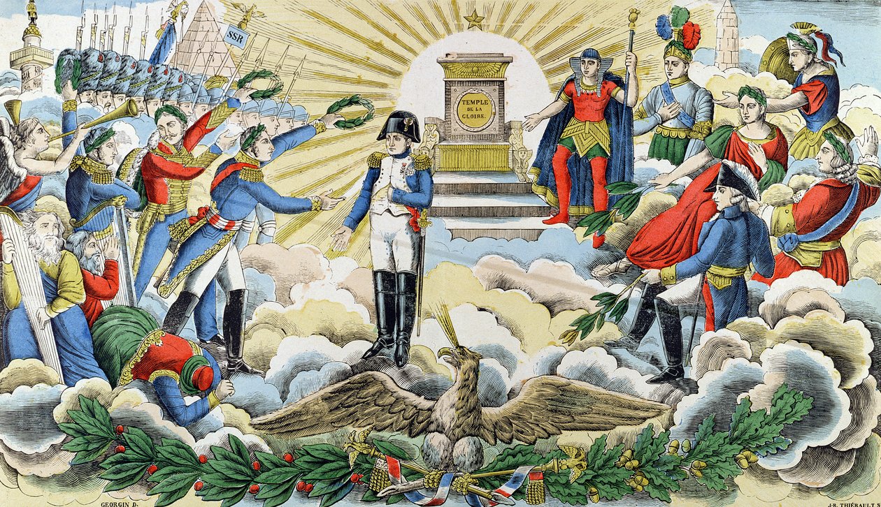 Apoteóza Napoleona I. (1769-1821) od D. Georgin