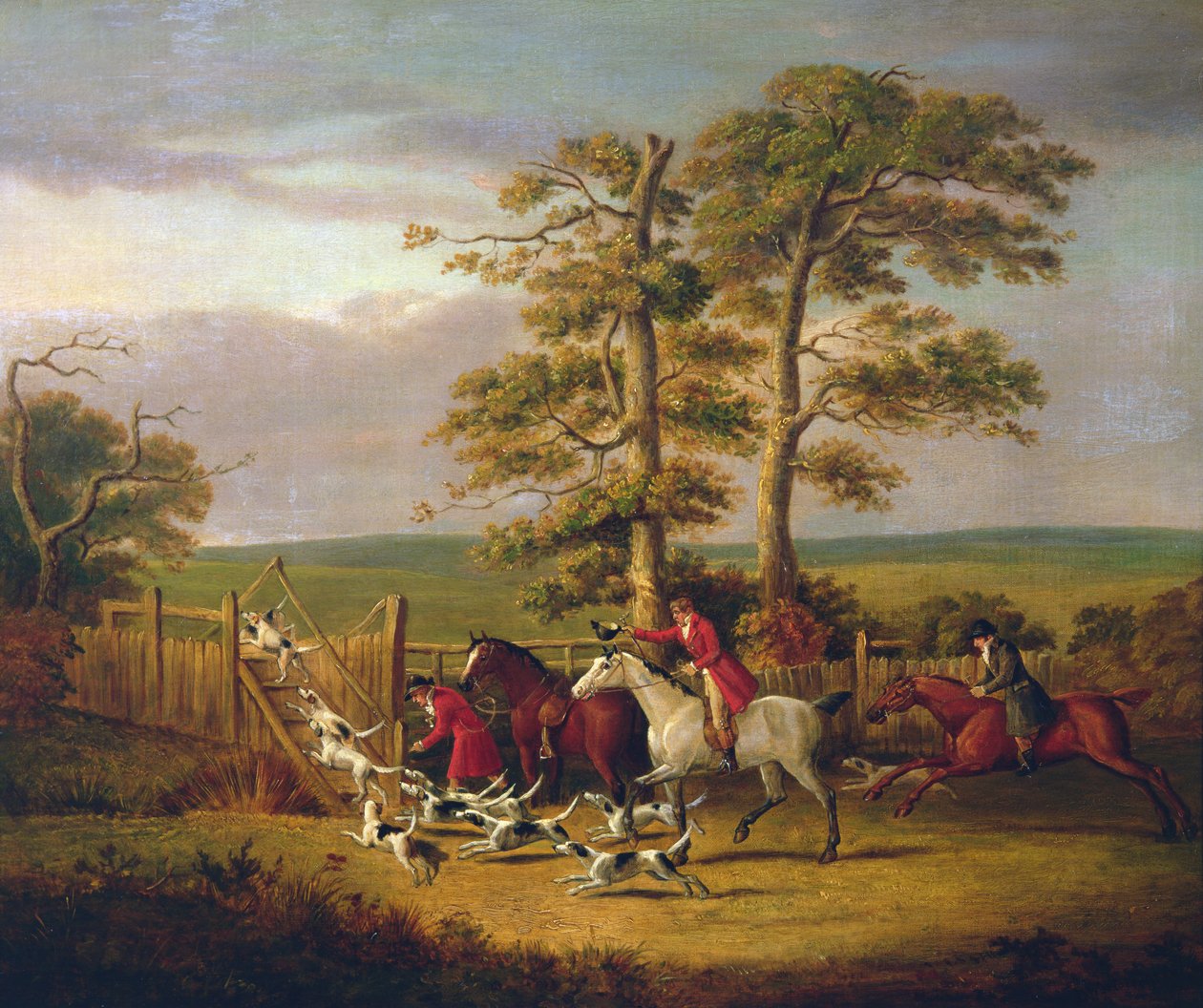 Lovecká scéna od D. the Younger Wolstenholme