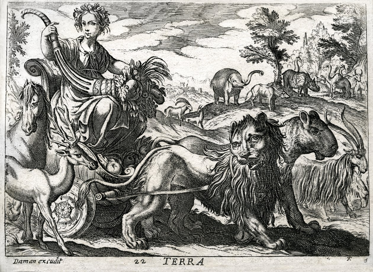 Terra : alegorie la Terre od Daman