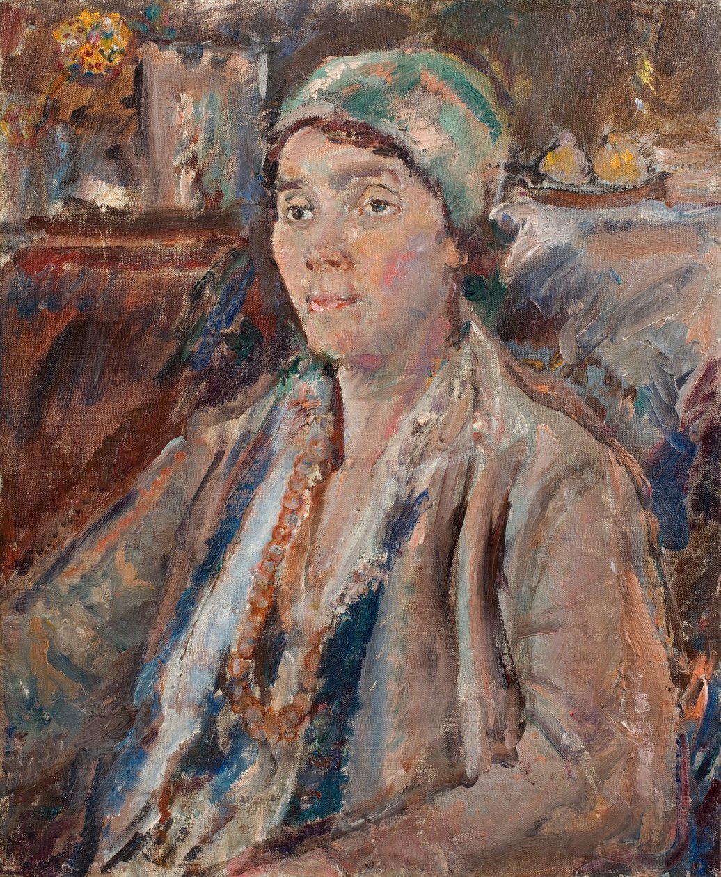 Sylvia, exh. 1938 (olej na plátně) od Dame Ethel Walker