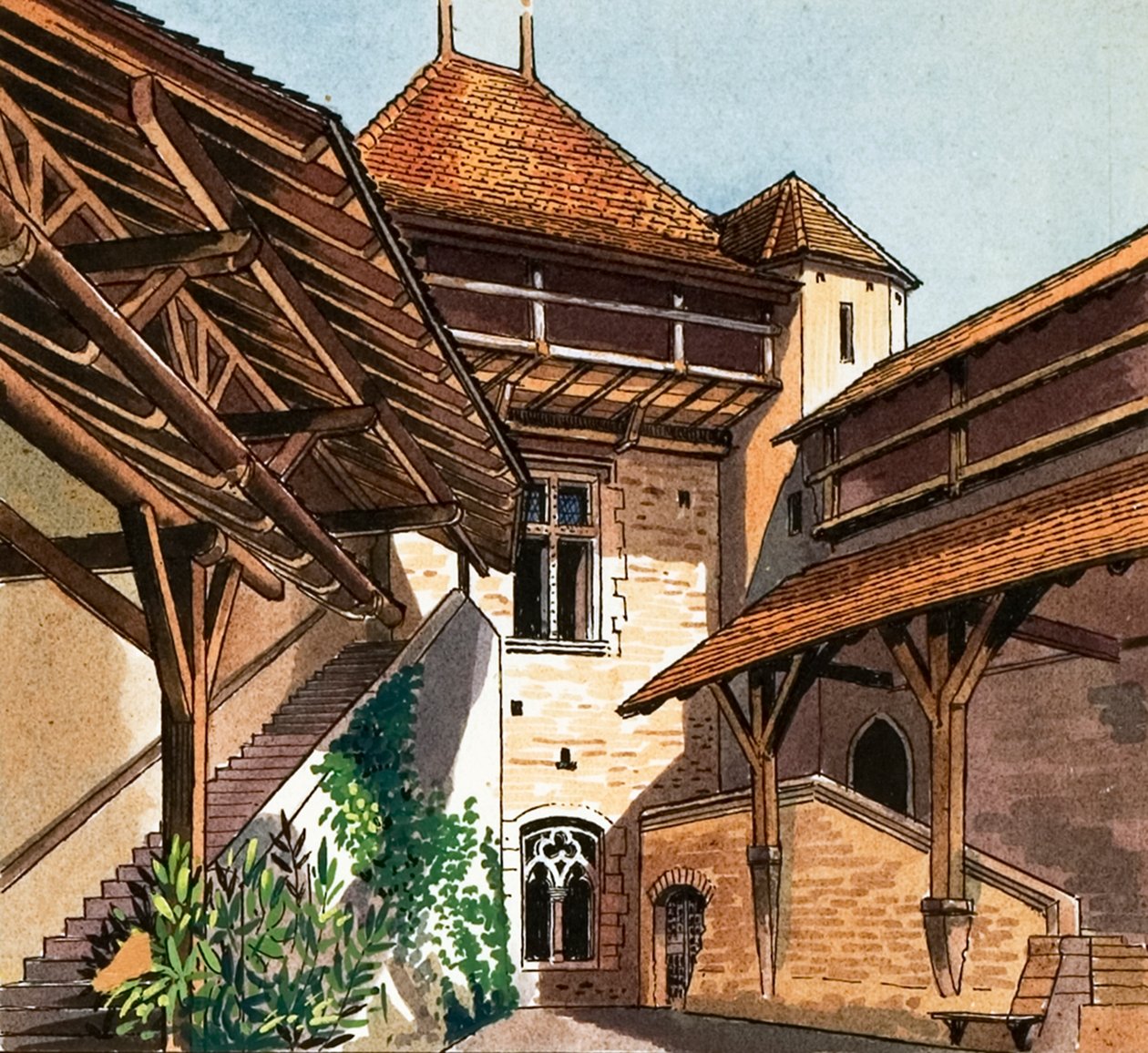 Chateau De Chillon od Dan Escott