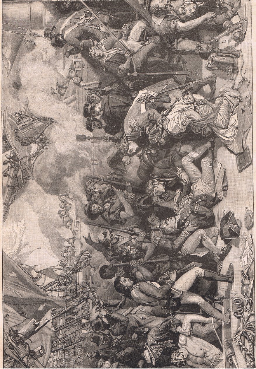 Smrt Nelsona AD 1805 od Daniel Maclise
