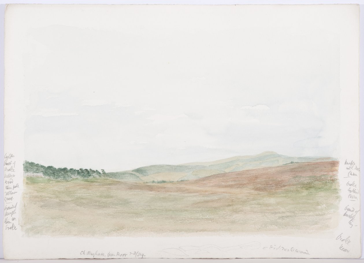 c.1916 (tužka a wc na papíře) od Daniel Oliver