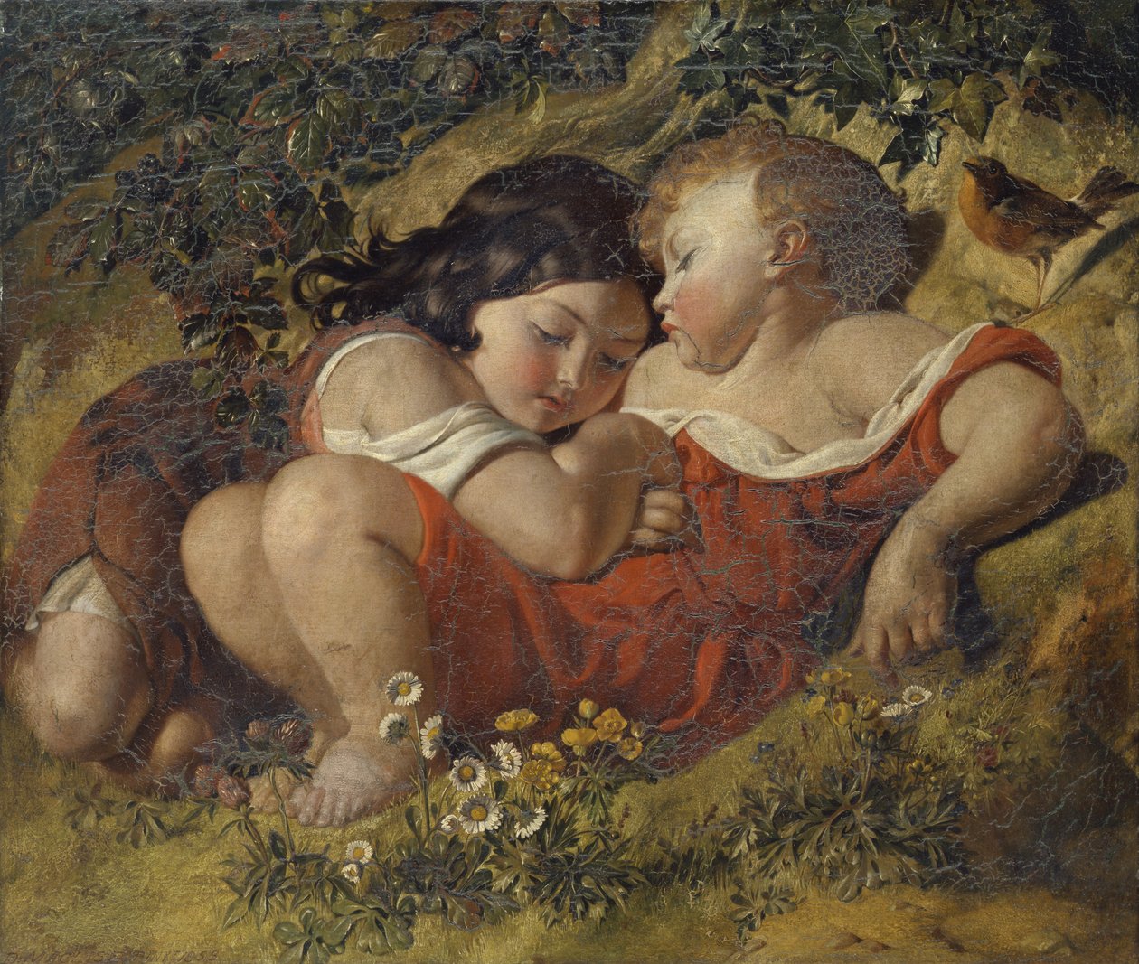 Děti v lese od Daniel Maclise