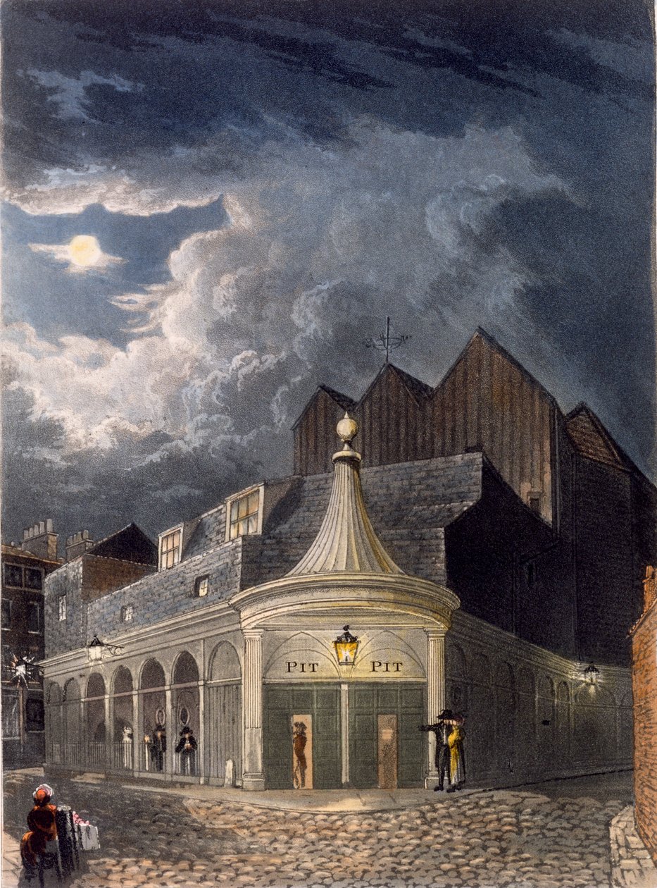 Olympijské divadlo, 1826 od Daniel Havell