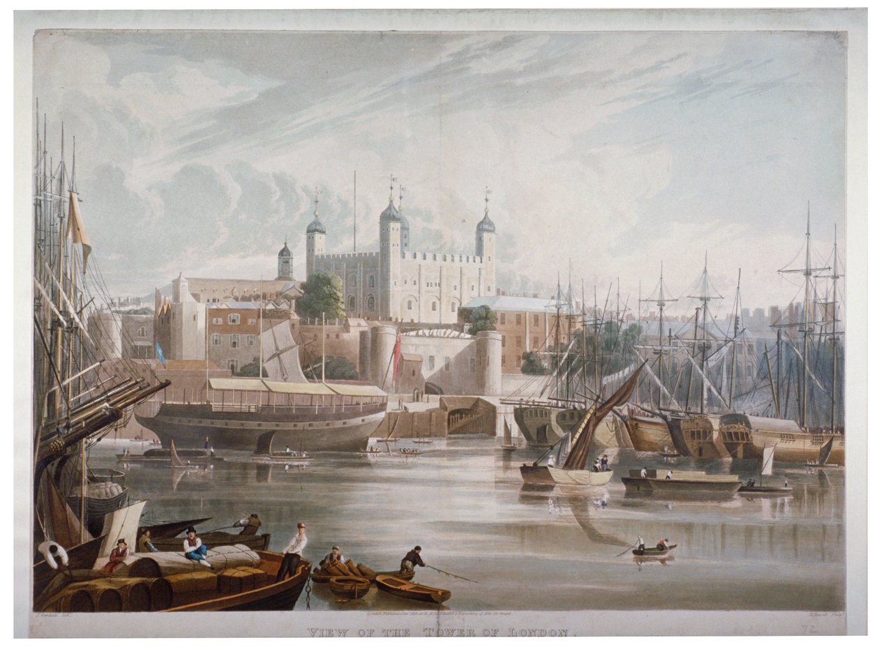 Tower of London, 1819. od Daniel Havell