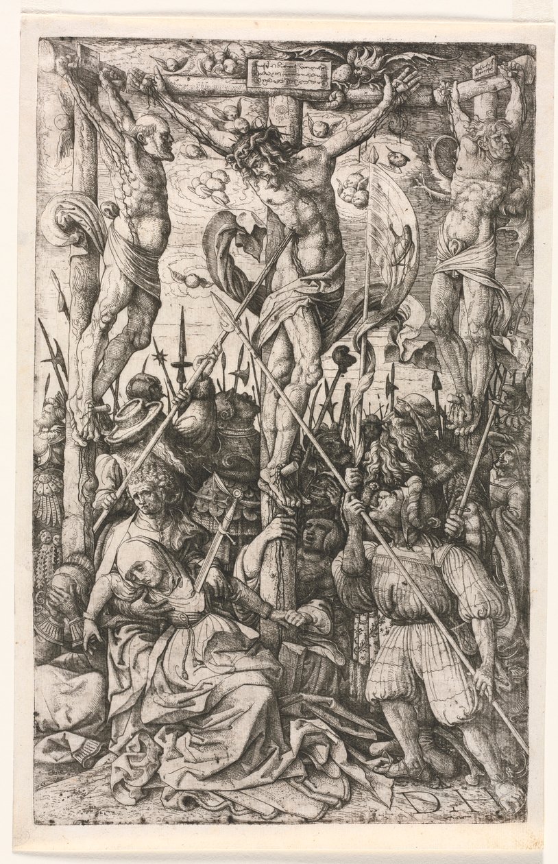 Kalvárie, c. 1520. od Daniel Hopfer