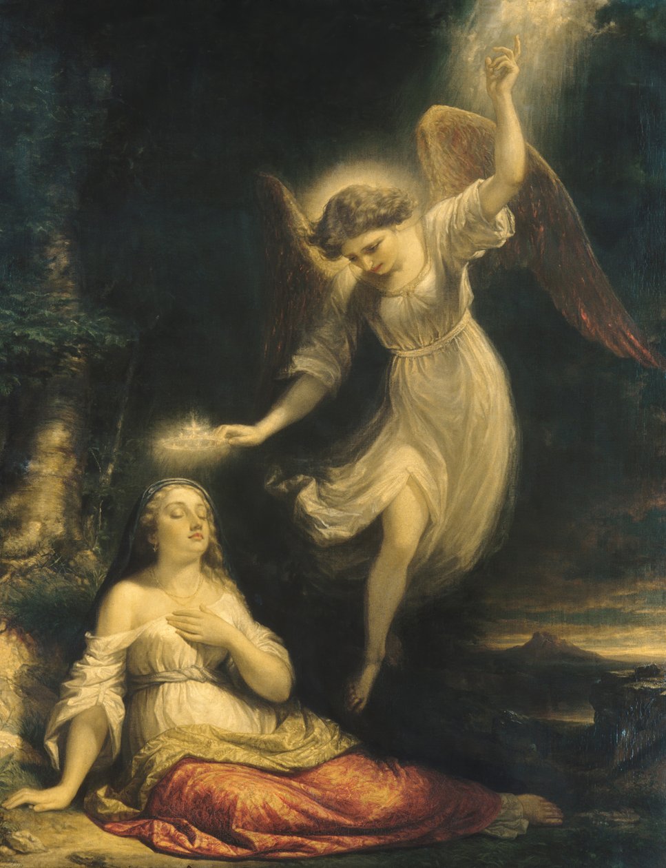 Mercys Dream, 1858. od Daniel Huntington