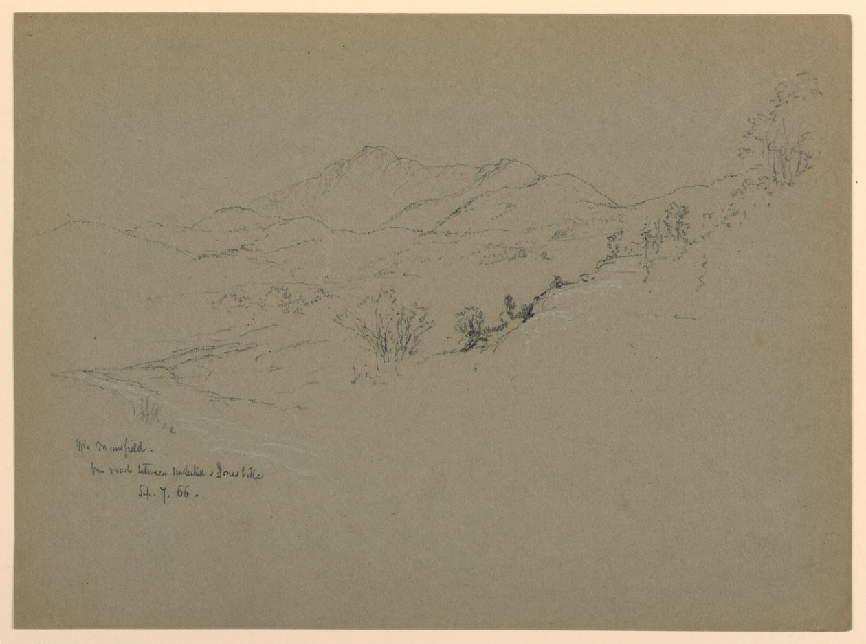 Mount Mansfield, Vermont od Daniel Huntington