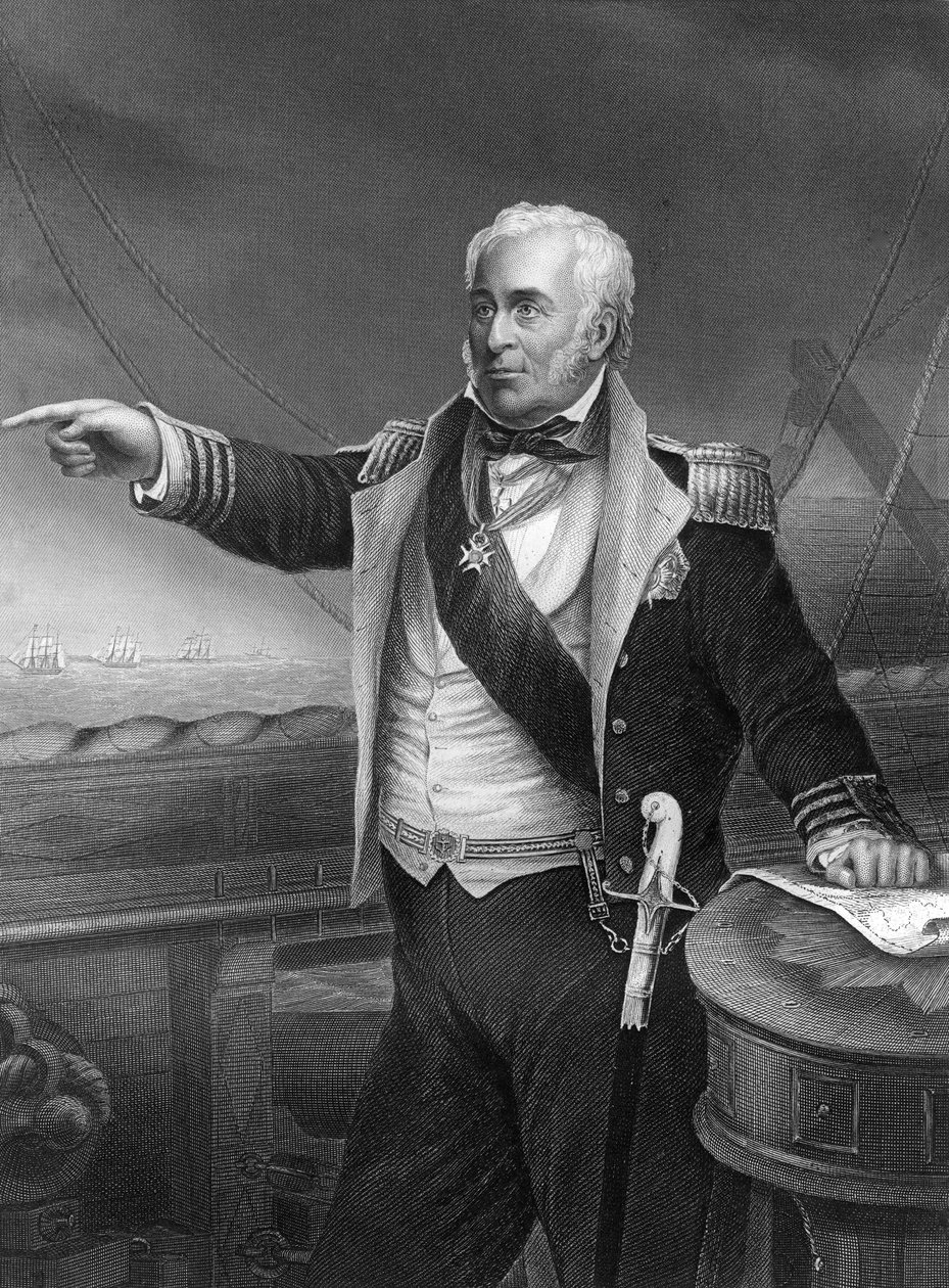 Admirál Sir Charles Napier 1786-1860, 1857. od Daniel John Pound