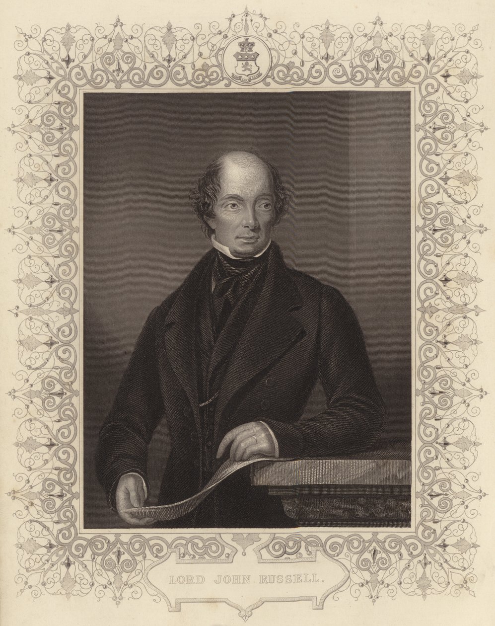 John Russell (rytina) od Daniel John. Pound