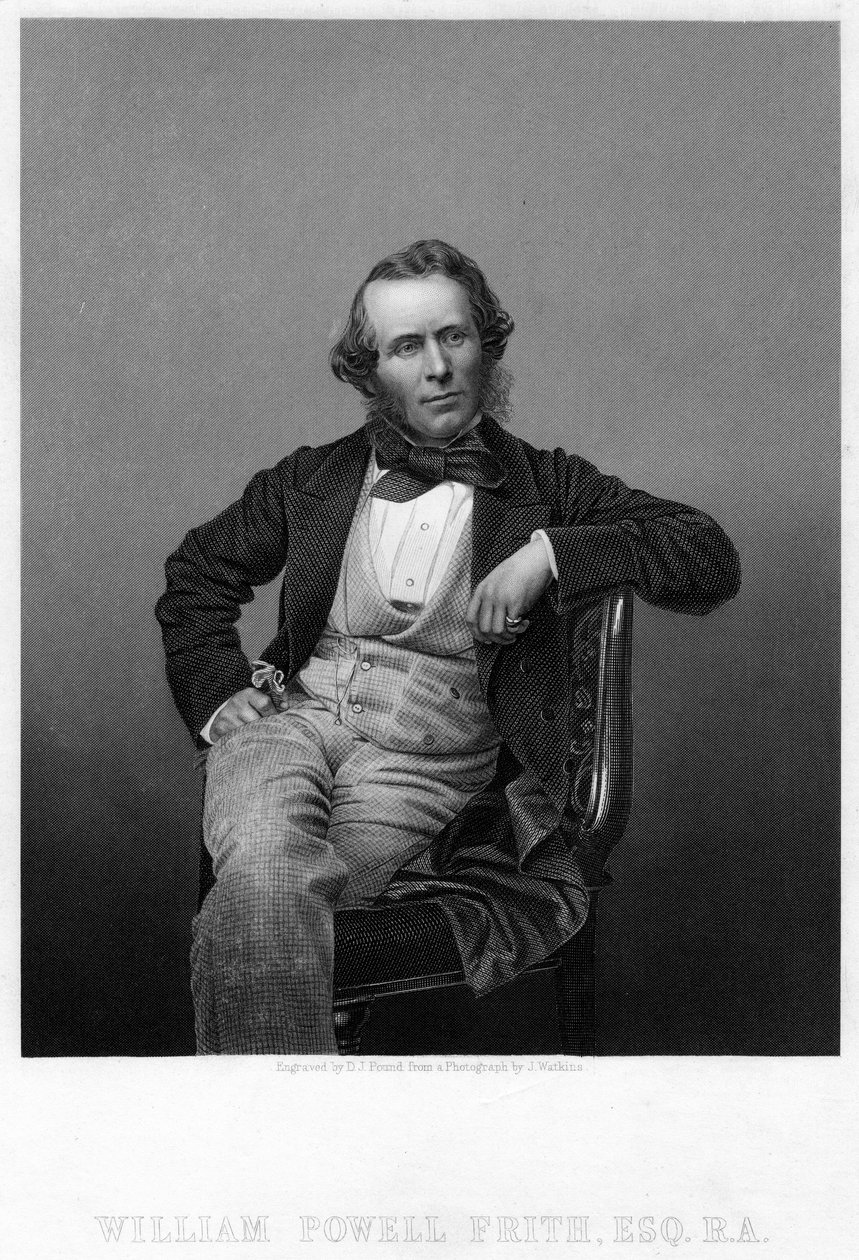 William Powell Frith, c1860. od Daniel John Pound