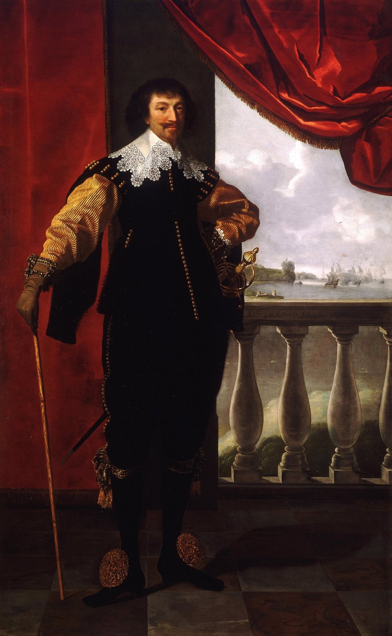 Portrét Roberta Riche od Daniel Mytens