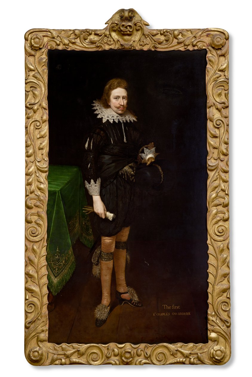 Portrét Williama Cavendishe, 1624 od Daniel Mytens