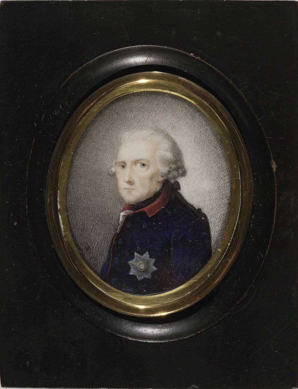 Fridrich II Pruský, c. 1785 od Daniel Nikolaus Chodowiecki