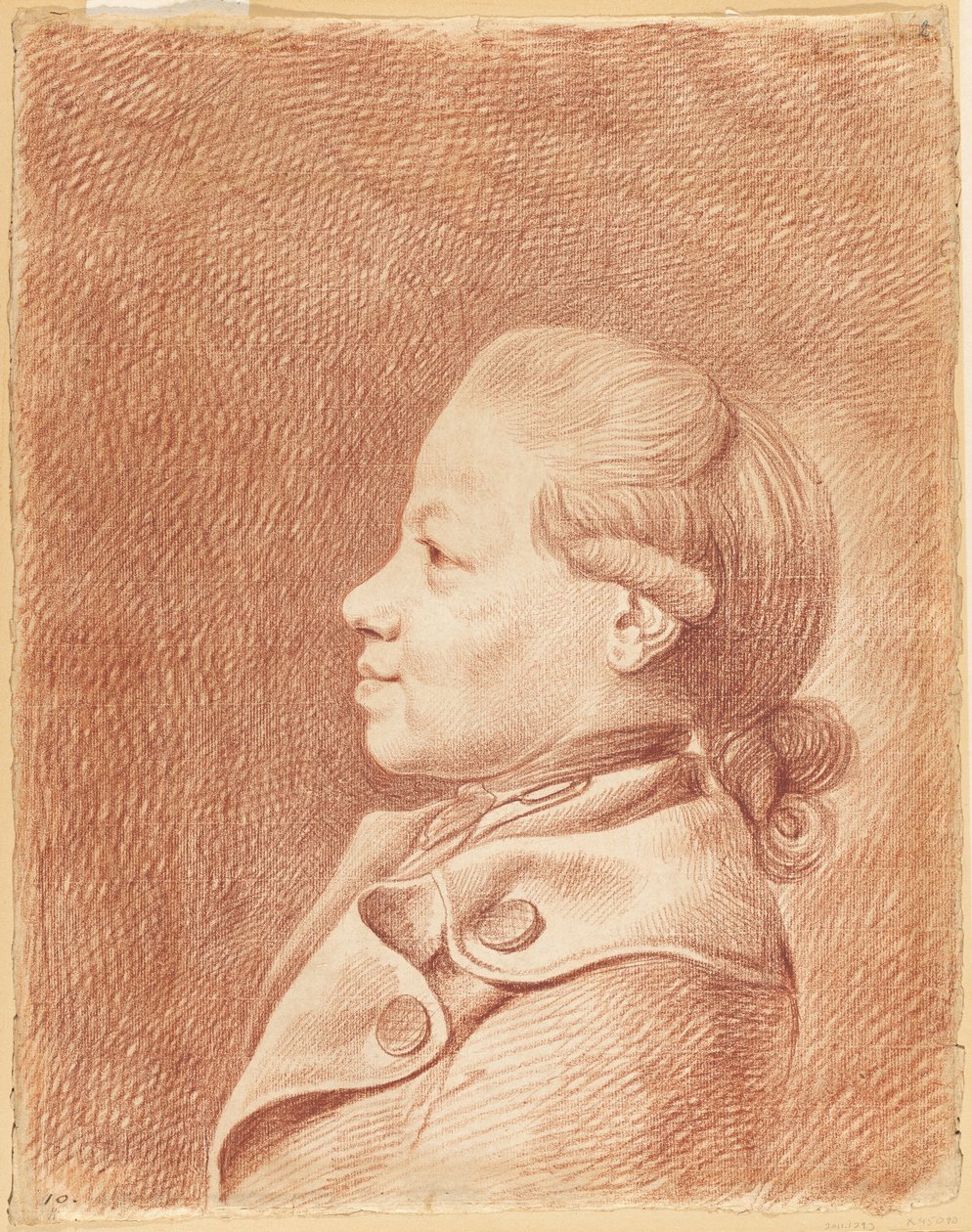 Umělcův syn, Heinrich Isaak Chodowiecki od Daniel Nikolaus Chodowiecki