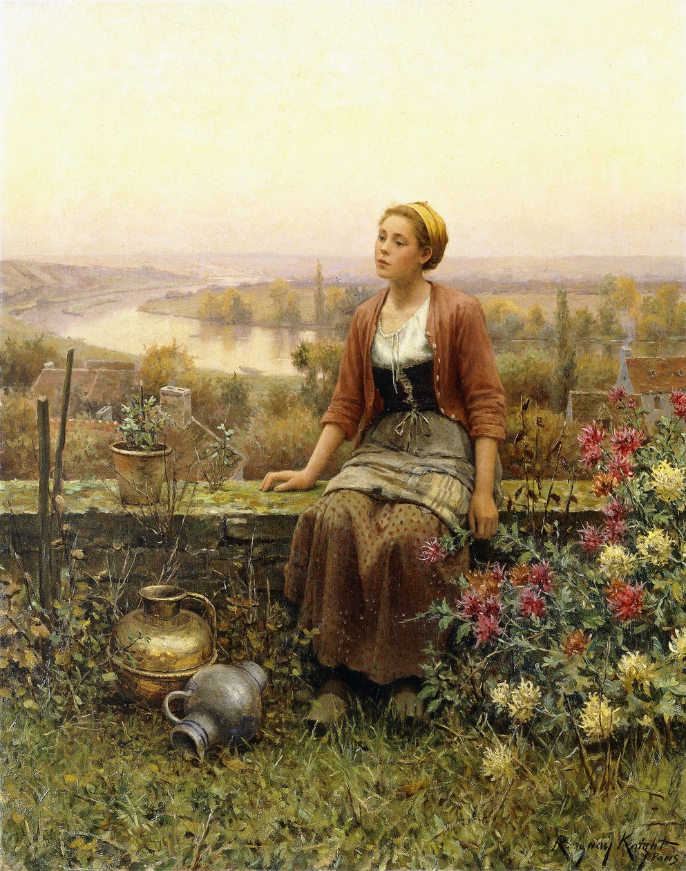 Marie, od Daniel Ridgway Knight