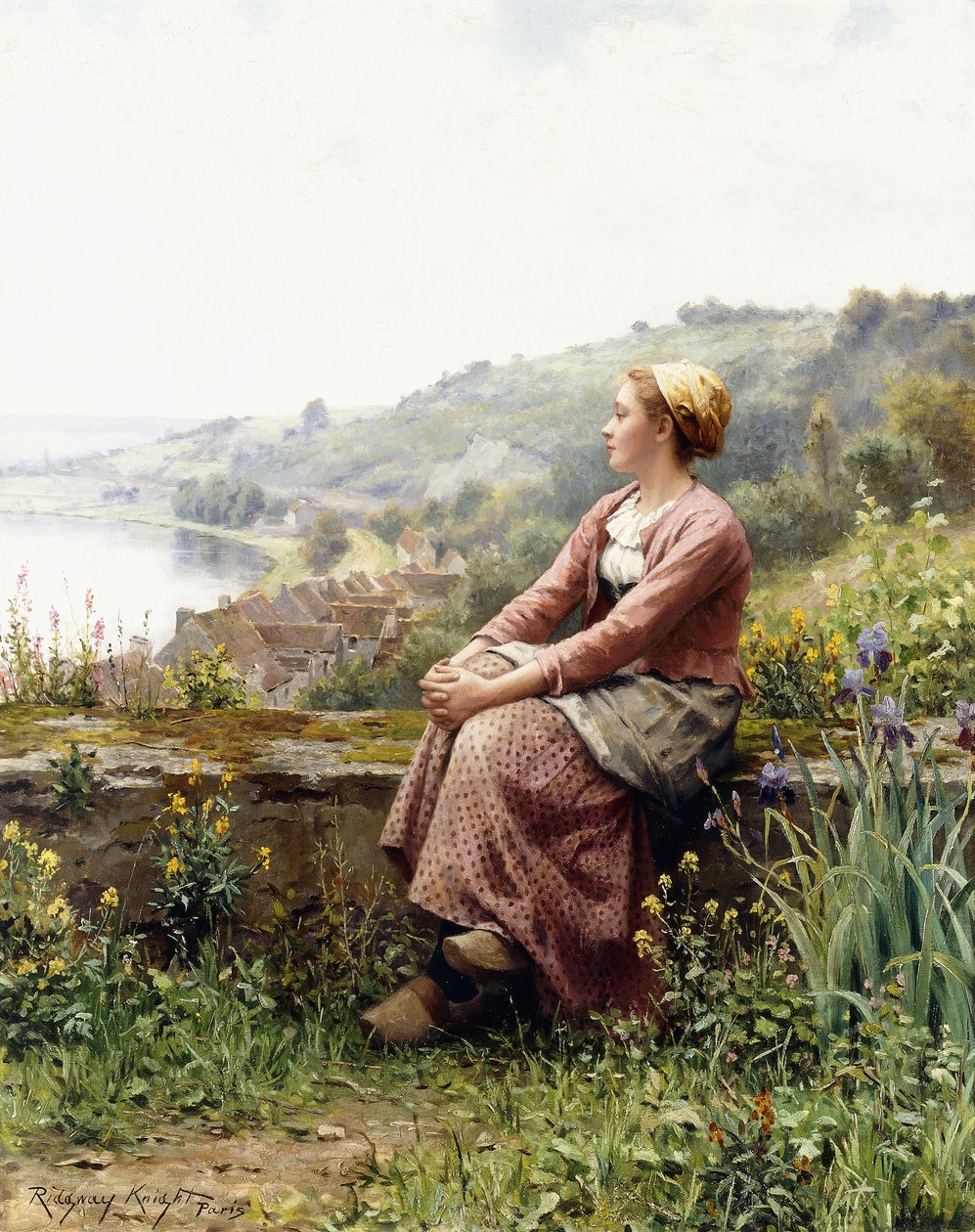 Snění, od Daniel Ridgway Knight