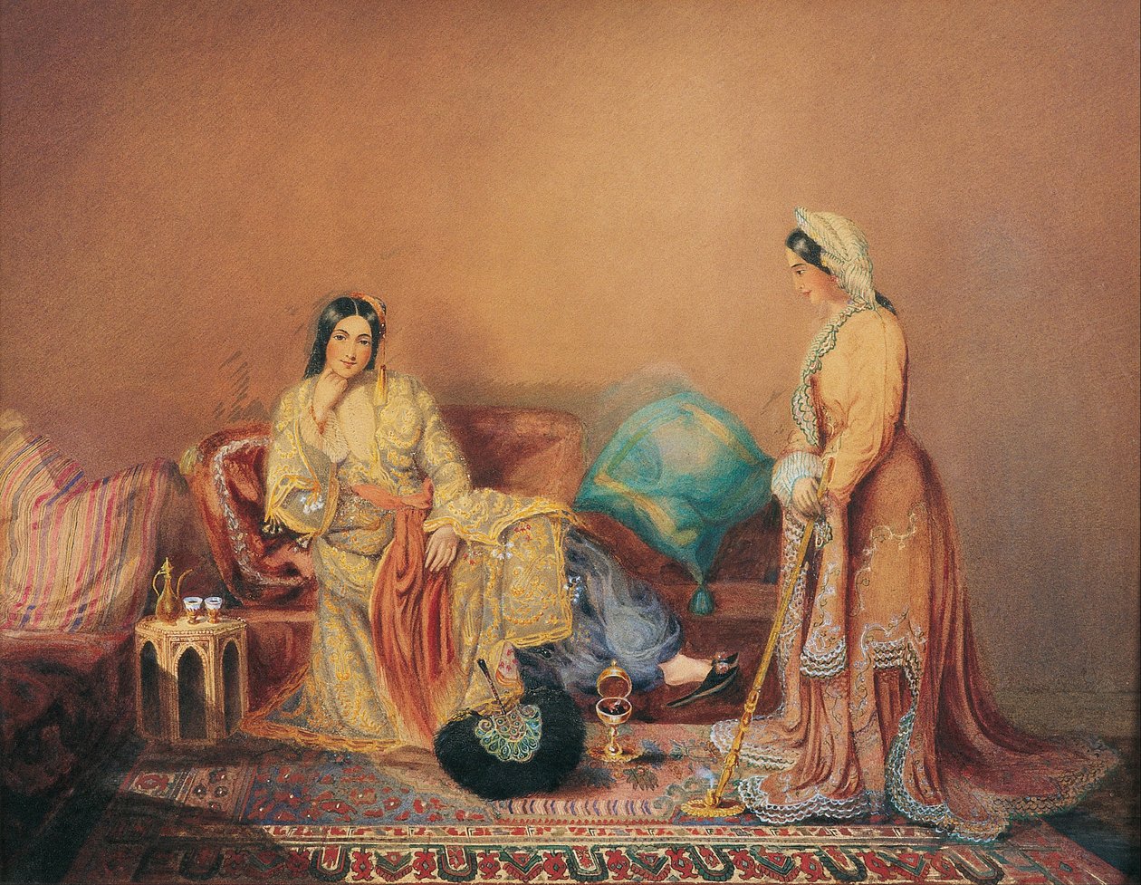 Phanariotské řecké dámy od Daniel Valentine Rivière