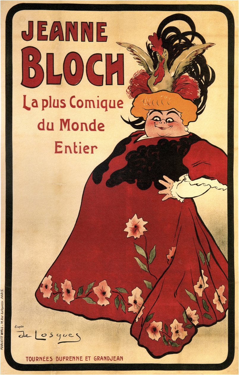 Jeanne Bloch, 1908 od Daniel de Losques