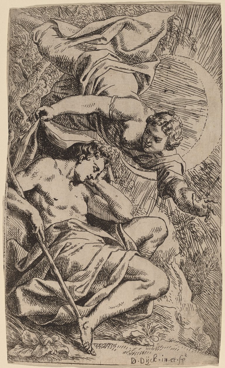 Diana a Endymion od Daniel van den Dyck