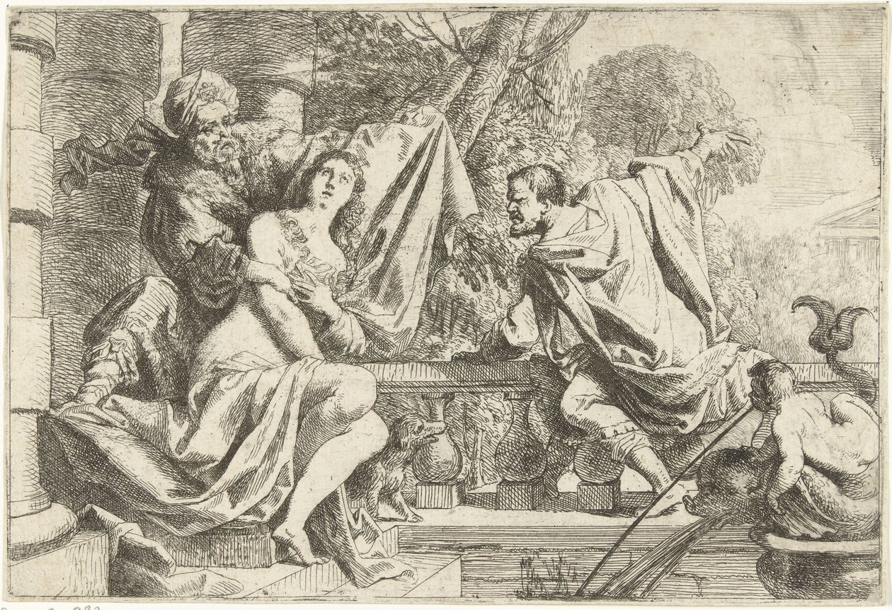 Susanna a starší od Daniel van den Dyck