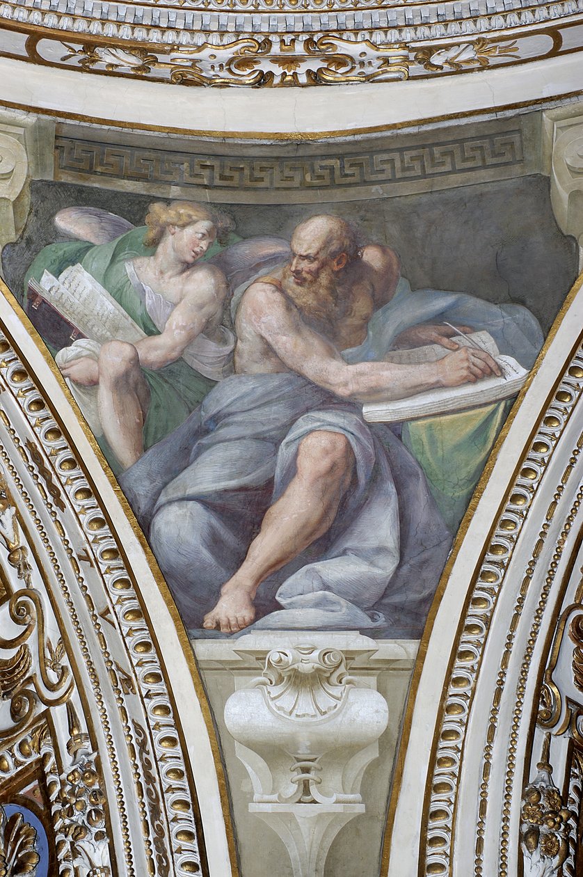 Svatý Matěj (freska) od Daniele Crespi