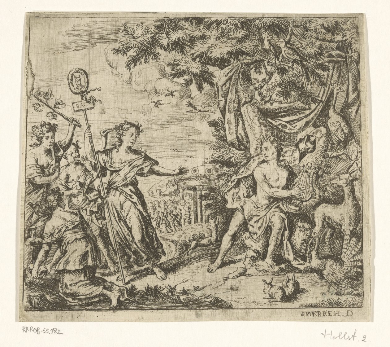 Orpheus a Maenads z Ciconia od Daniël Herreyns (I)