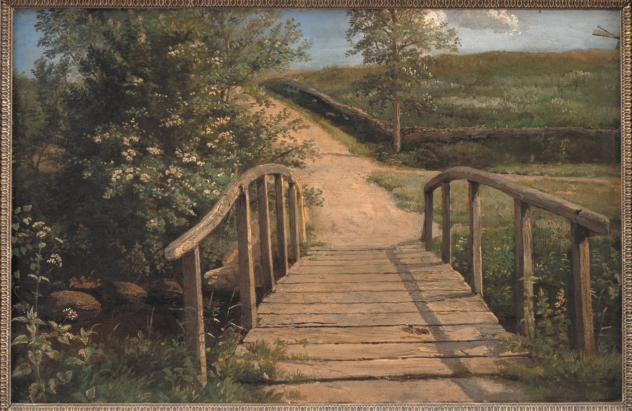 Most přes potok v Assens, Funen od Dankvart Dreyer
