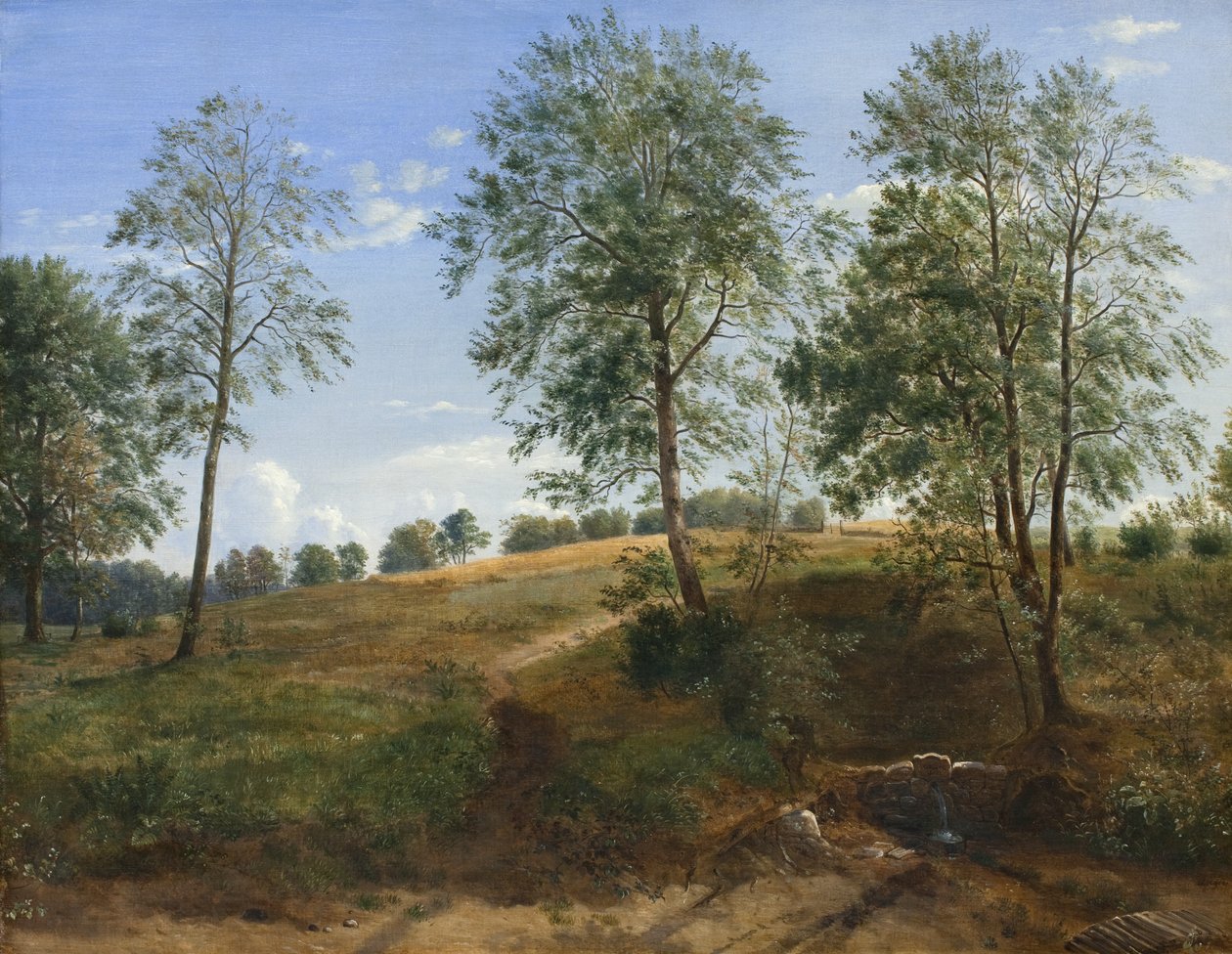 Caroline Spring v Næsby on Funen od Dankvart Dreyer