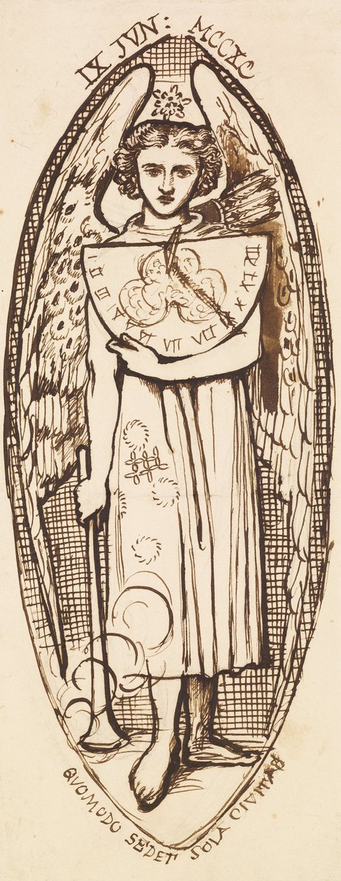 Dantis Love od Dante Gabriel Charles Rossetti