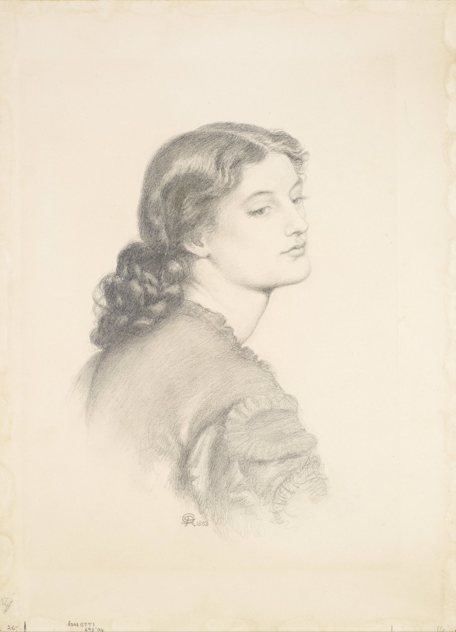 Portrét Ada Vernona od Dante Gabriel Charles Rossetti