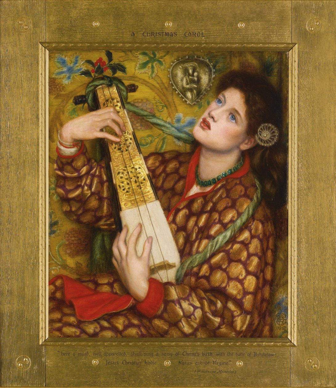 Vánoční koleda od Dante Gabriel Charles Rossetti