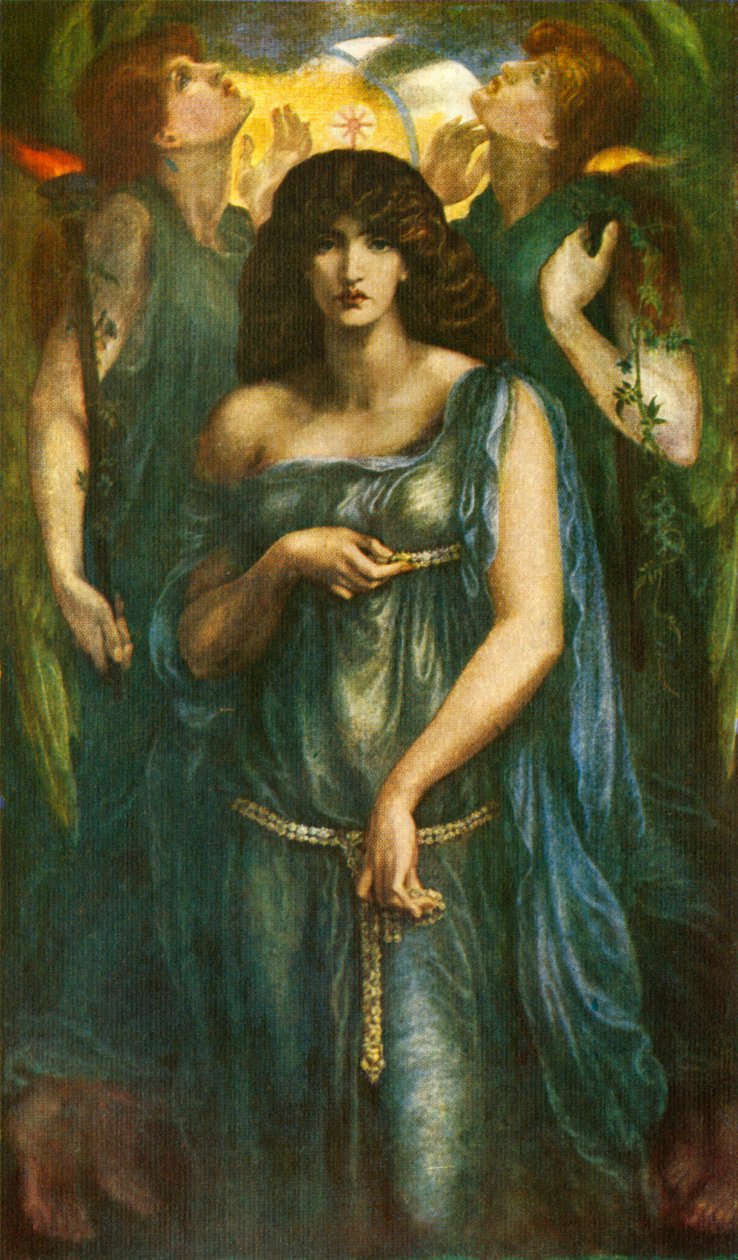Astarte Syriaca, 1877, c1912 od Dante Gabriel Charles Rossetti