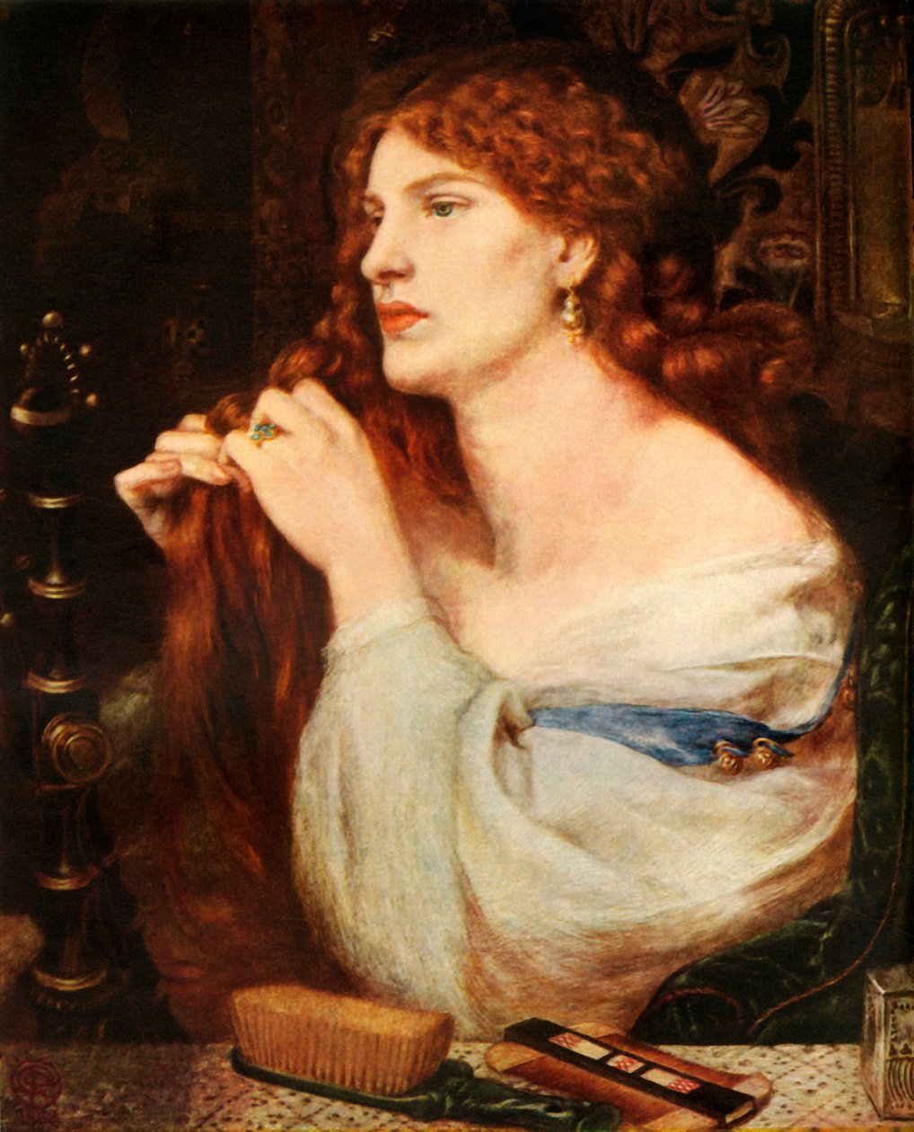 Aurelia Fazios paní, 1863-1873, 1948. od Dante Gabriel Charles Rossetti