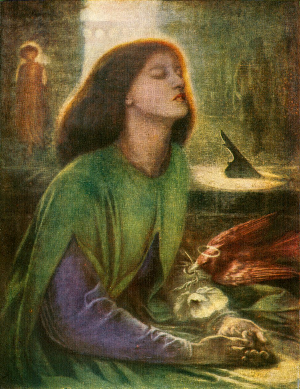 Beata Beatrix, 1864-1870, 1912 od Dante Gabriel Charles Rossetti