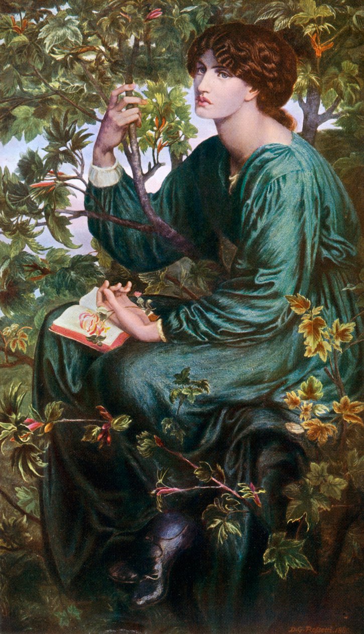 Denní sen, 1880, 1912. od Dante Gabriel Charles Rossetti