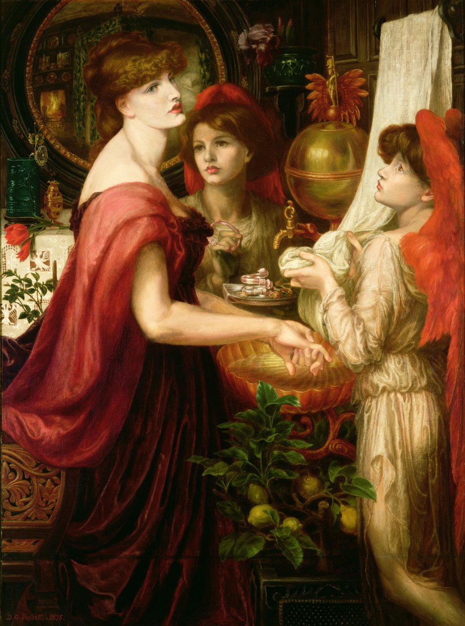 Krásná Ruka od Dante Gabriel Charles Rossetti