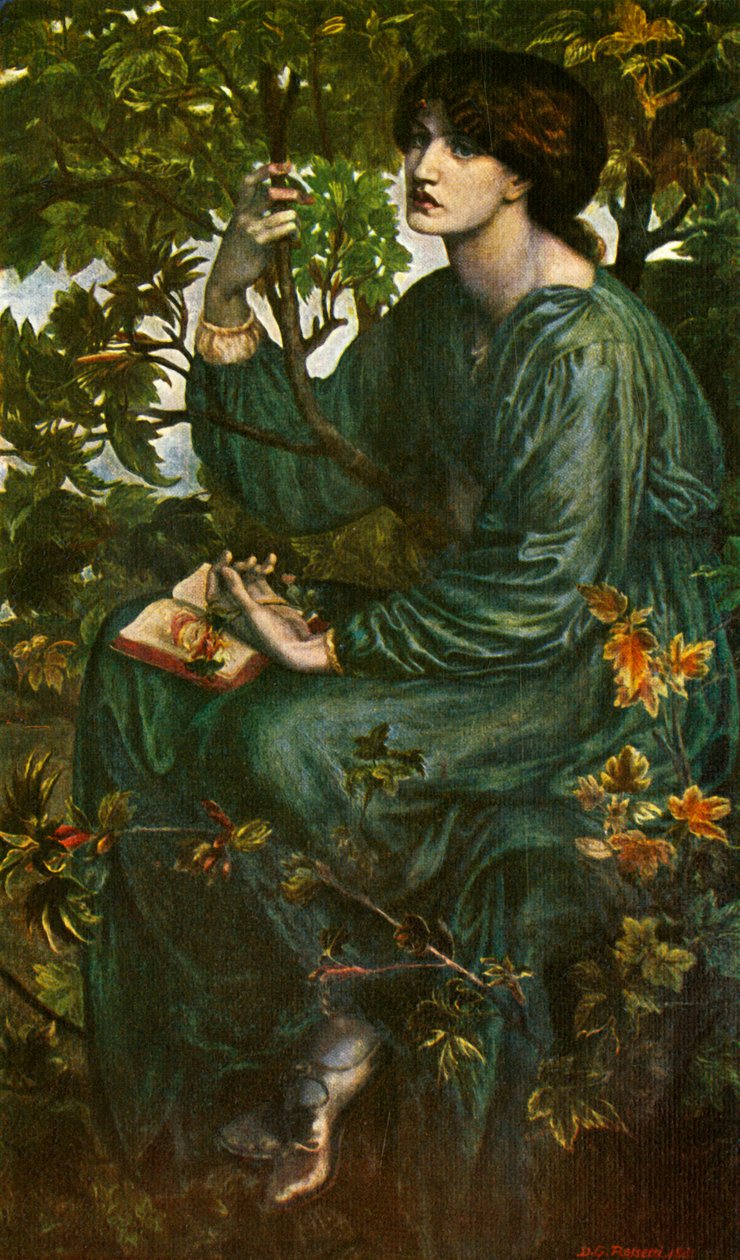 The Daydream, 1880, c1912 od Dante Gabriel Charles Rossetti