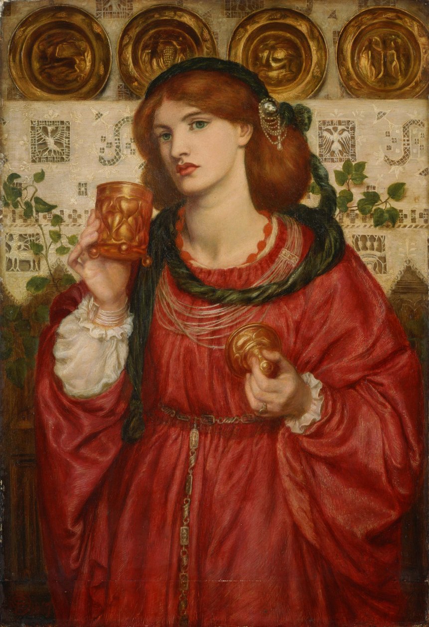 Pohár lásky od Dante Gabriel Rossetti
