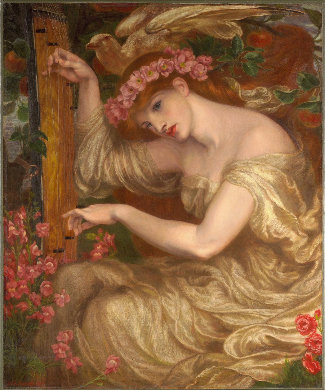 Kouzlo moře od Dante Gabriel Rossetti